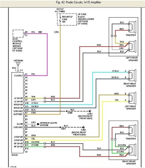 03 tahoe radio wiring diagram 